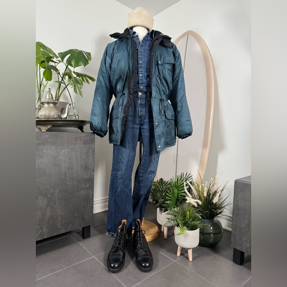 Vintage KANUK Winter Jacket | L | Teal